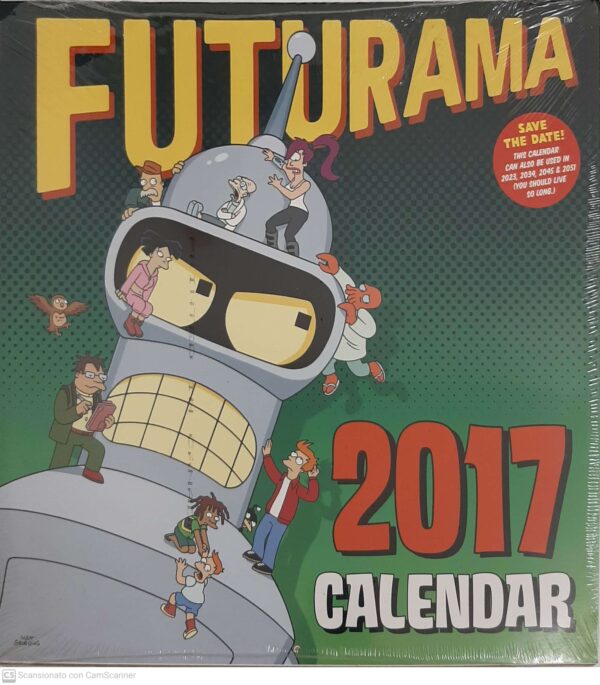 FUTURAMA 2017 CALENDAR - UNICO_thumbnail