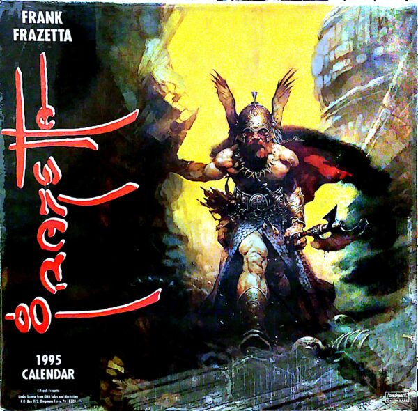 FRAZETTA 1995 CALENDAR - UNICO_thumbnail