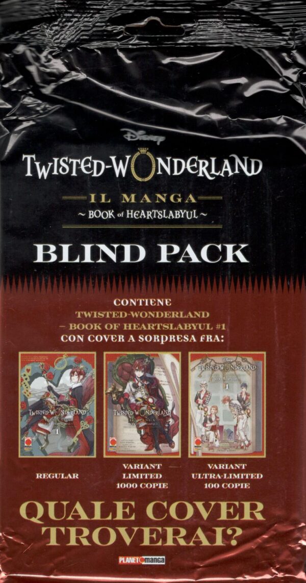 TWISTED WONDERLAND IL MANGA - BOOK OF HEARTSLABYUL 3