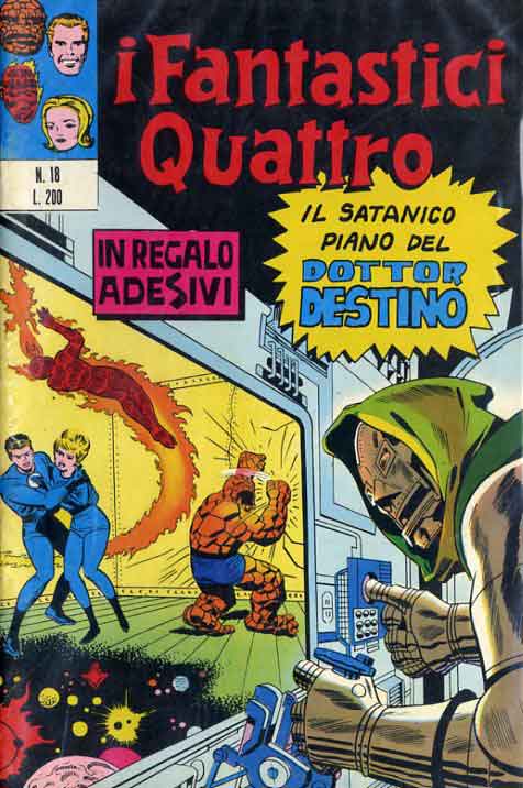 FANTASTICI QUATTRO (CORNO) CON ADESIVI - 18_thumbnail