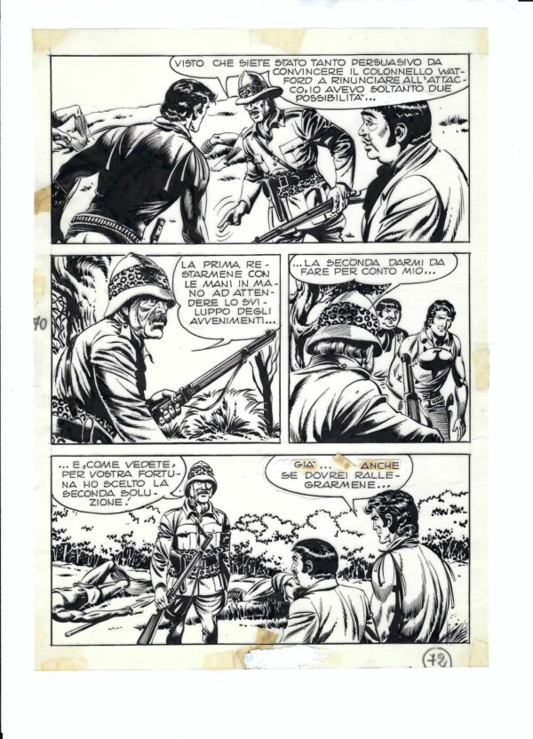 ZAGOR TAVOLE ORIGINALI - PINI SEGNA - 1869_thumbnail