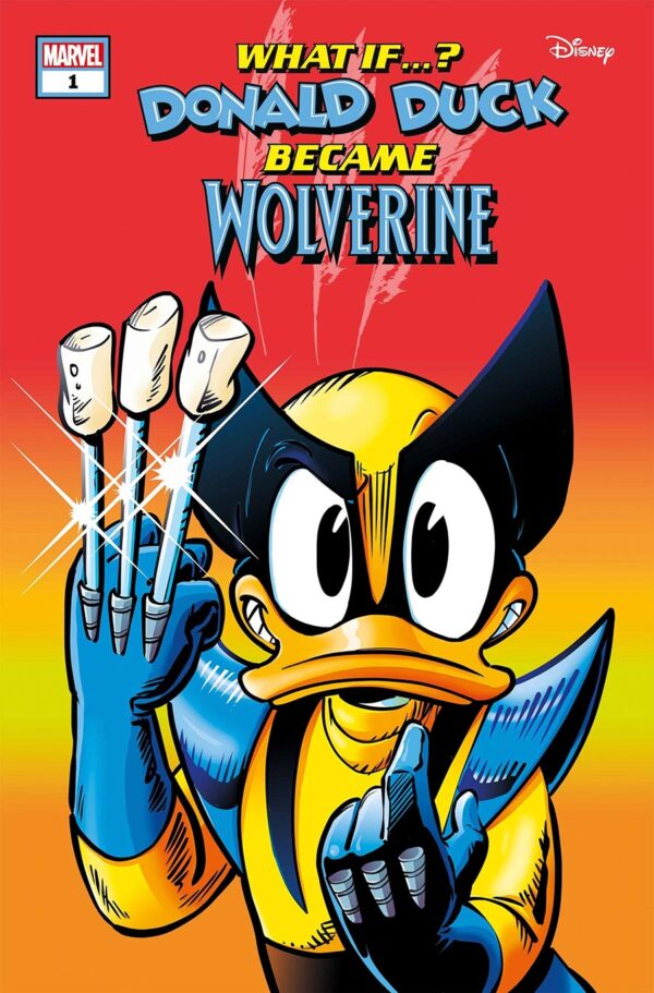 MARVEL & DISNEY WHAT IF DONALD DUCK BECAME WOLVERINE - UNICO_thumbnail