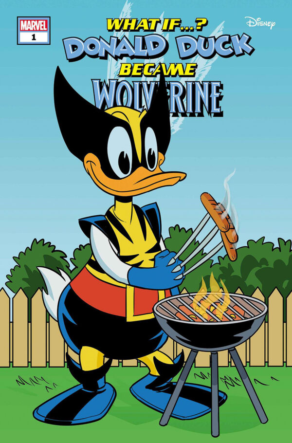 MARVEL & DISNEY WHAT IF DONALD DUCK BECAME WOLVERINE VARIANT #1 COVER B PHIL NOTO - UNICO_thumbnail