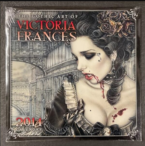 GOTHIC ART OF VICTORIA FRANCES 2014 CALENDAR - UNICO_thumbnail