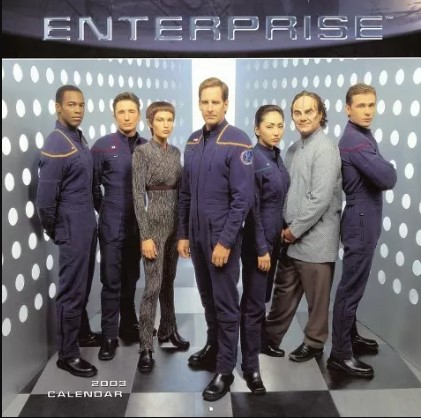 ENTERPRISE CALENDAR 2003 (STAR TREK) - UNICO_thumbnail