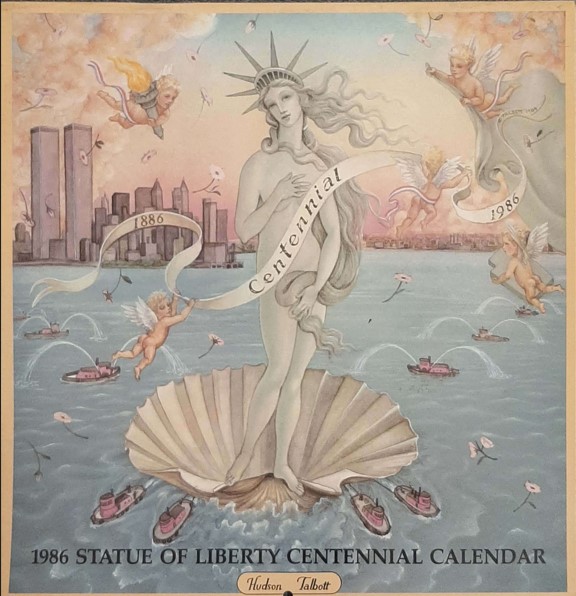 STATUE OF LIBERTY CENTENNIAL CALENDAR 1986 - 1_thumbnail