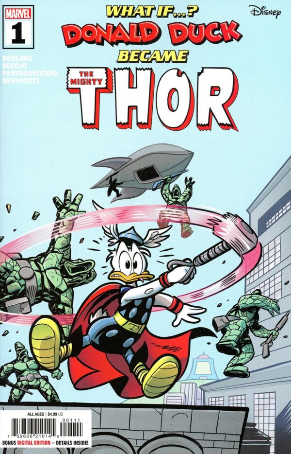 MARVEL & DISNET WHAT IF DONALD DUCK BECAME THOR - UNICO_thumbnail