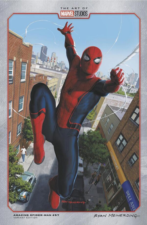 AMAZING SPIDER-MAN VOL 6 VARIANT #57 COVER C RYAN MEINERDING MARVEL STUDIOS - 1_thumbnail