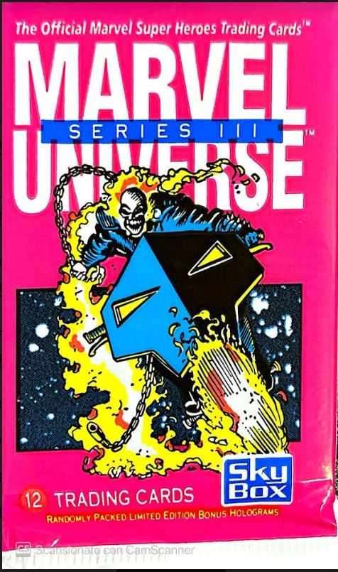 MARVEL UNIVERSE SERIES III (3) 1992 TRADING CARDS - UNICO_thumbnail