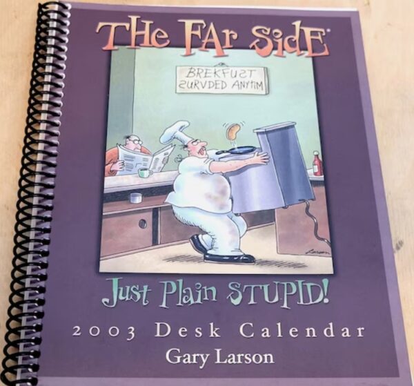 FAR SIDE DESK CALENDAR 2003 -The - UNICO_thumbnail