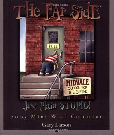 FAR SIDE MINI WALL CALENDAR 2003 -The - UNICO_thumbnail