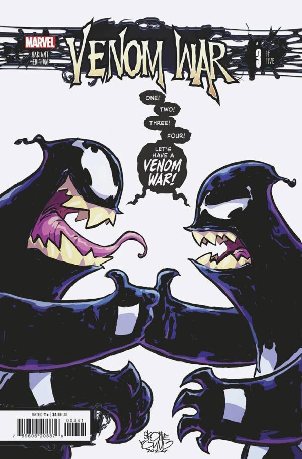 VENOM WAR (of5) VARIANT #3 COVER G SKOTTIE YOUNG - UNICO_thumbnail