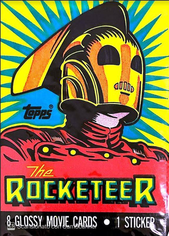 ROCKETEER - SUPER GLOSSY MOVIE CARDS STICKERS THE - 1_thumbnail