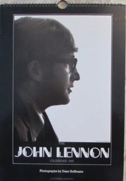 JOHN LENNON CALENDAR 1986 -THE - 1_thumbnail