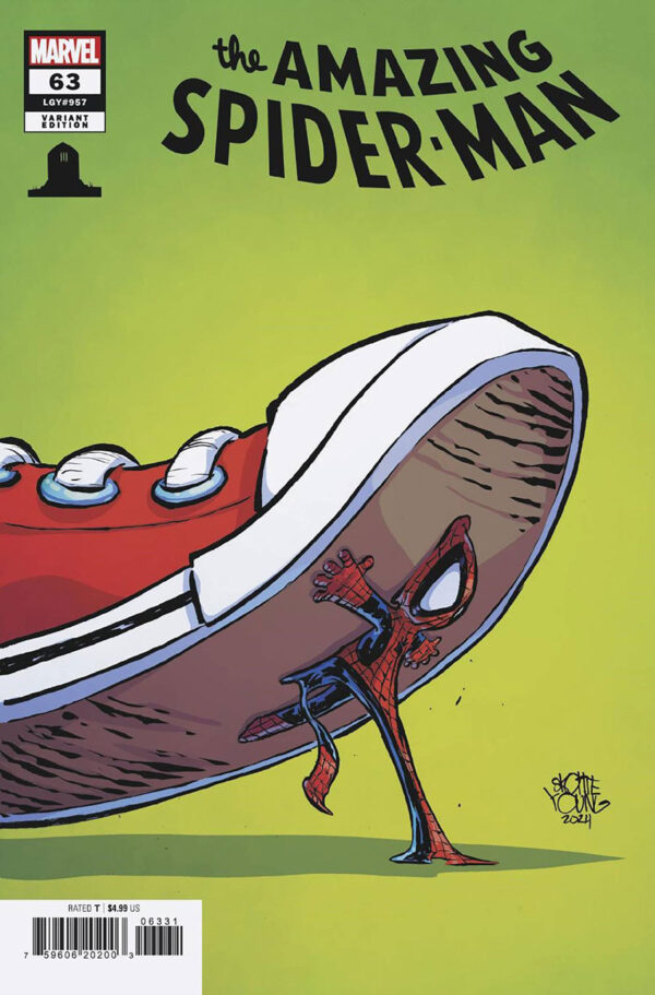 AMAZING SPIDER-MAN VOL 6 VARIANT #63 COVER B SKOTTIE YOUNG 8 DEATHS OF SPIDER-MAN - 1_thumbnail